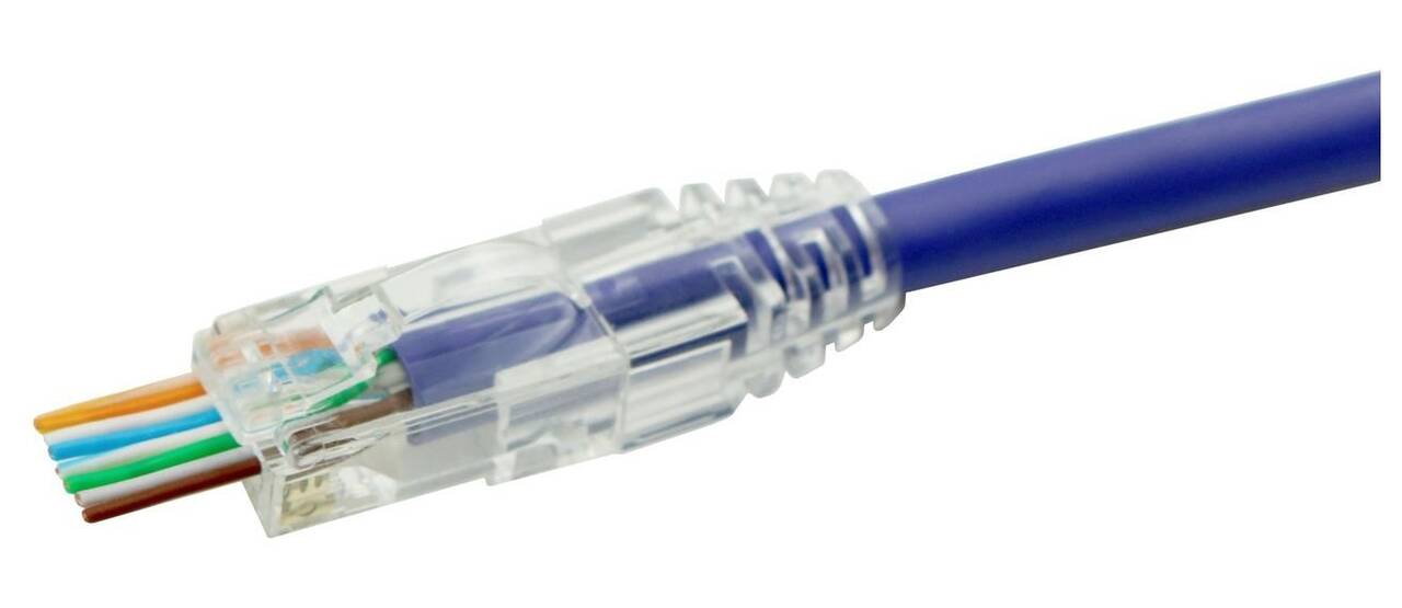 Hyperline PLEZ-8P8C-UA-C6-100 (100 шт) Hyperline PLEZ-8P8C-UA-C6-100 (100 шт)