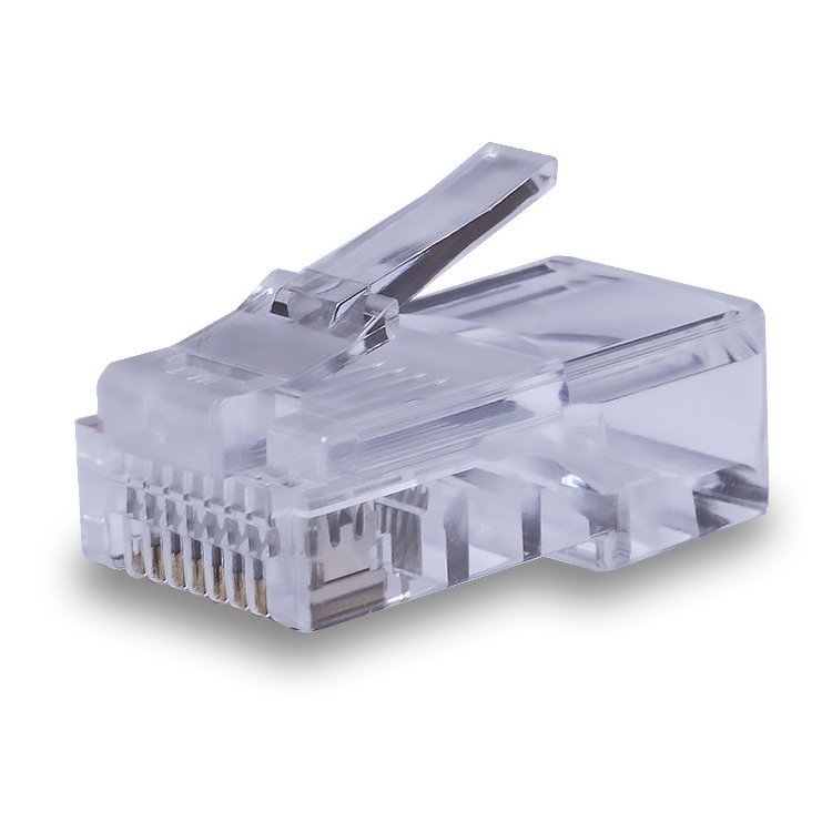 SUPRLAN Коннекторы 8P8C UTP Cat.5e (RJ-45) (25шт) (10-0226) SUPRLAN Коннекторы 8P8C UTP Cat.5e (RJ-45) (25шт) (10-0226)