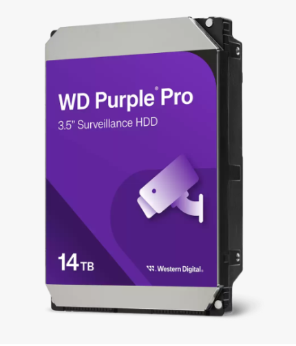 Western Digital HDD 14000 GB (14 TB) SATA-III Purple Pro (WD142PURP)