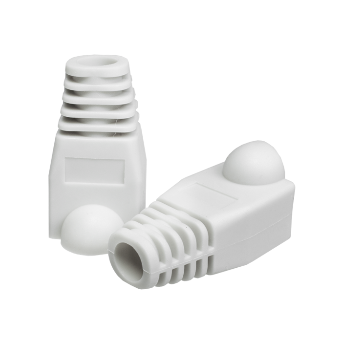 SUPRLAN Изолирующий колпачок для разъемов RJ-45, серый (10 шт)