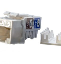 Hyperline KJ9-8P8C-C6-90-WH
