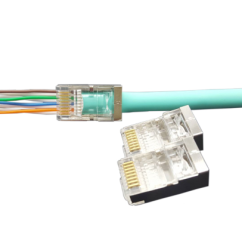 Hyperline PLEZ-8P8C-U-C6-SH-100 (100 шт)