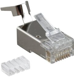 Hyperline PLUG-8P8C-UV-C6-TW-SH-10 (10 шт)