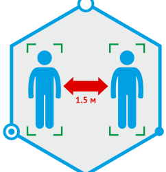 Trassir TRASSIR Social Distance Detector