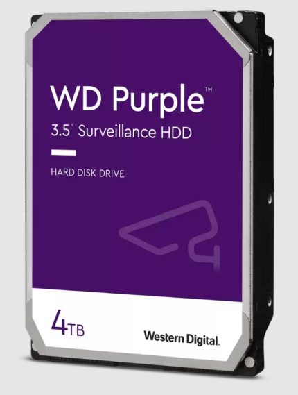 Western Digital HDD 4000 GB (4 TB) SATA-III Purple (WD43PURZ)