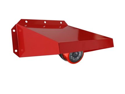 Магнито-Контакт Козырёк защитный для видеокамер 300х250х150 "Аякс", красный