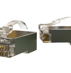 Hyperline PLEZ-8P8C-UA-C6-SH-100 (100 шт)