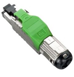 Hyperline PLUE-8P8C-S-C6A-SH-GN