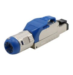 Hyperline PLUE-8P8C-S-C8-SH-BL
