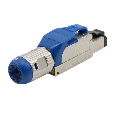 Hyperline PLUE-8P8C-S-C8-SH-BL