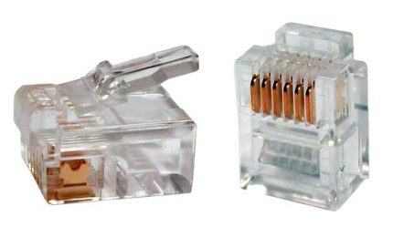 Hyperline PLUG-6P6C-P-C2-100 (100 шт)