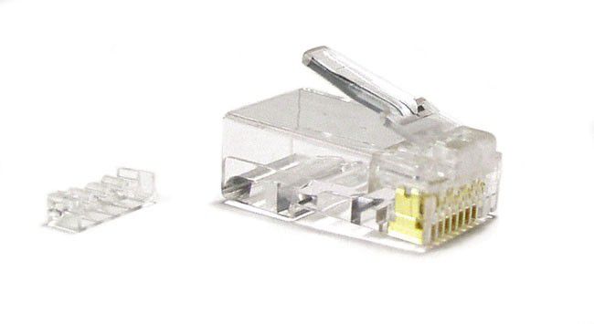 Hyperline PLUG-8P8C-UV-C6-SH-100 (100 шт)