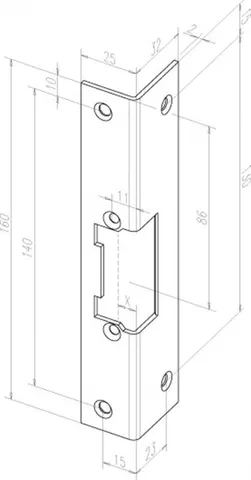 Eff-Eff Eff-Eff KiW (097 01) (-------09701-01) лицевая панель золото