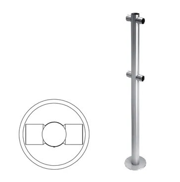 OXGARD Стойка ограждения i-образная