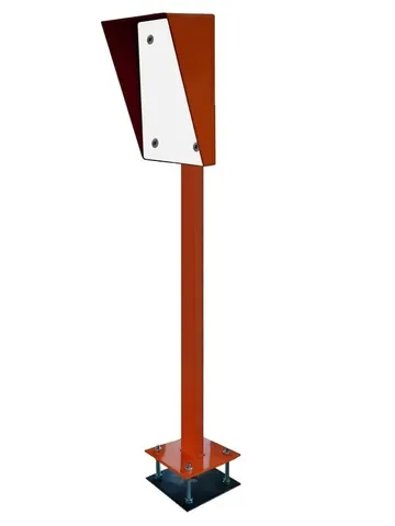 Магнито-Контакт Стойка для считывателя Аякс 300х400 мм, оранжевая, базовая, прямая