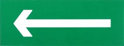 IEK Этикетка самоклеящаяся 240х90мм "Направляющая стрелка" (LPC10-1-24-09-STR)