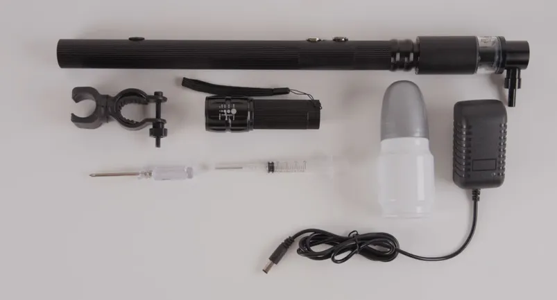 dip34 Комплект для проверки тепловых и дымовых извещателей с переходником на штангу