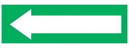 ВИСТЛ Надпись сменная для Молнии "Стрелка влево"