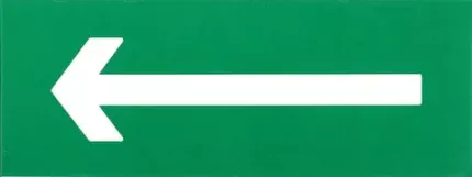 IEK Этикетка самоклеящаяся 240х90мм "Направляющая стрелка" (LPC10-1-24-09-STR)