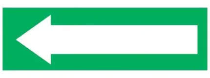 ВИСТЛ Надпись сменная для Молнии "Стрелка влево"